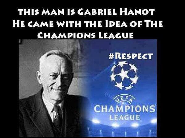 The man who started Champions League