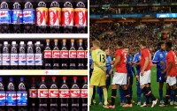 Manchester United refused to take field over Pepsi v Coke dispute