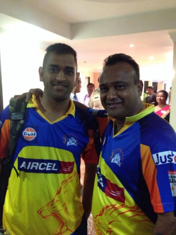 Dhoni's new mohawk for CLT20 - 2