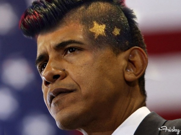 Dhoni's Mohawk? How Obama Would look in a Mohawk