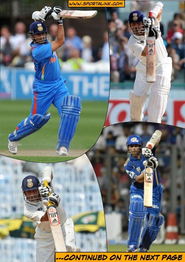 The Top 5 CricketPorn moments - Straight drive of Sachin Tendulkar