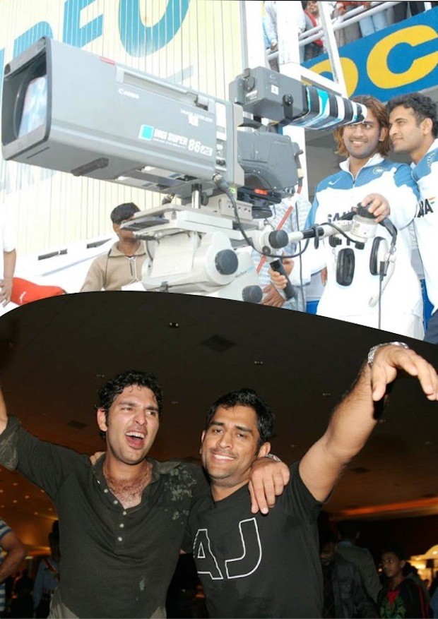 MS Dhoni goes for the shoot :P