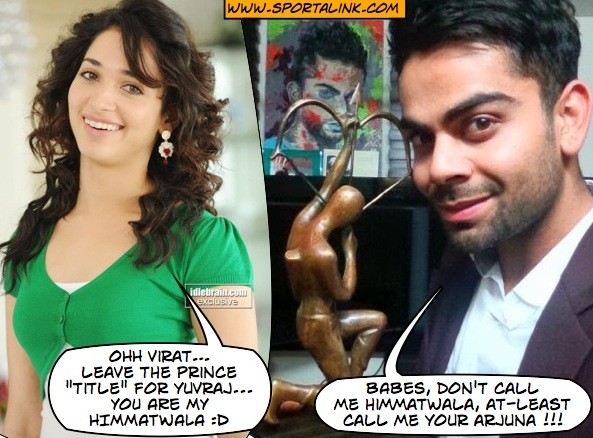 Tamanna says Virat is a HimmatWala