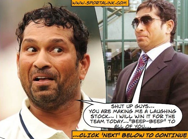 Tendulkar says he will win on his own