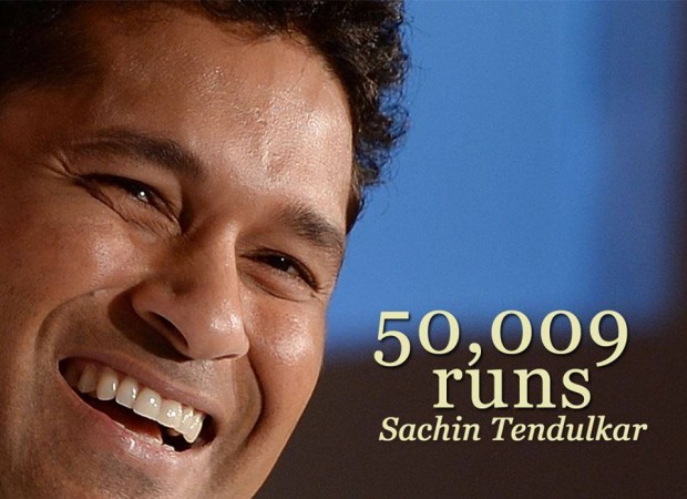 Sachin completes 50,000+ Runs in all forms of Cricket