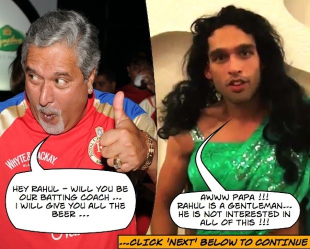 Vijay Mallya says Rahul can be batting coach for RCB