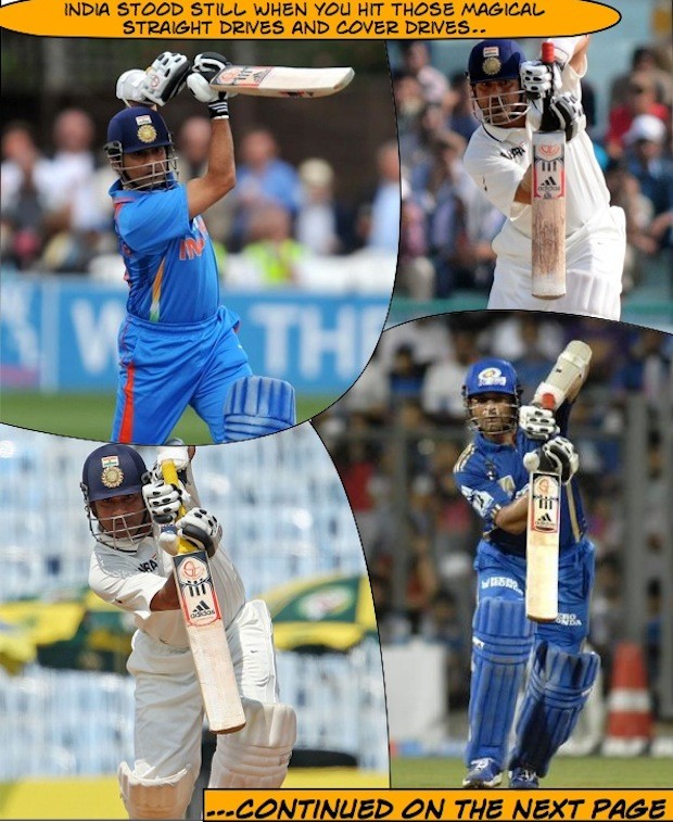 Those Magical drives of Sachin