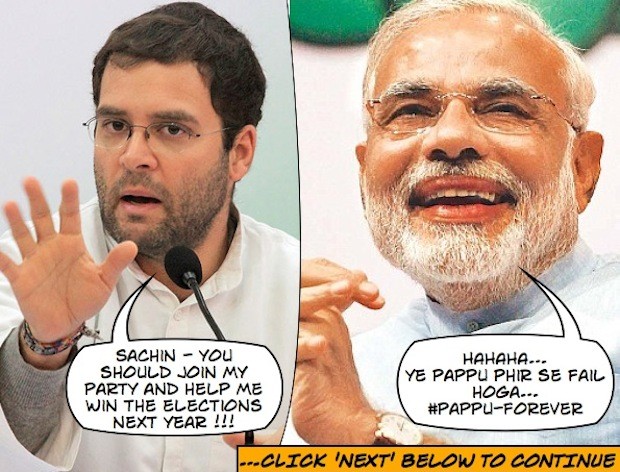 Rahul Gandhi asks Sachin to join his party