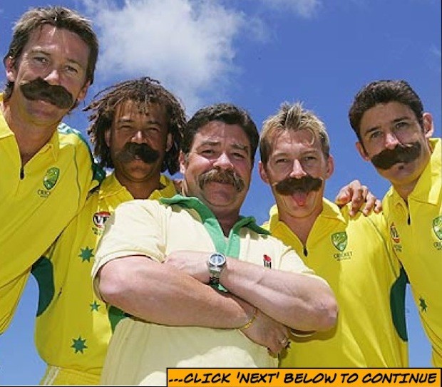 David Boon - Australia's Mustache Man