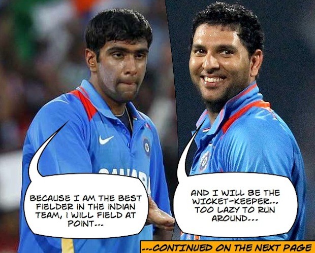 Ashwin and Yuvraj share their unusual plan