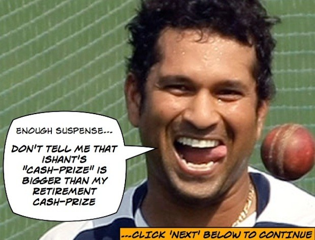 Sachin hopes his cash-prize is bigger