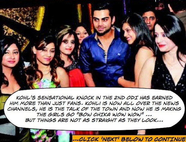 Kohli and his band of girls