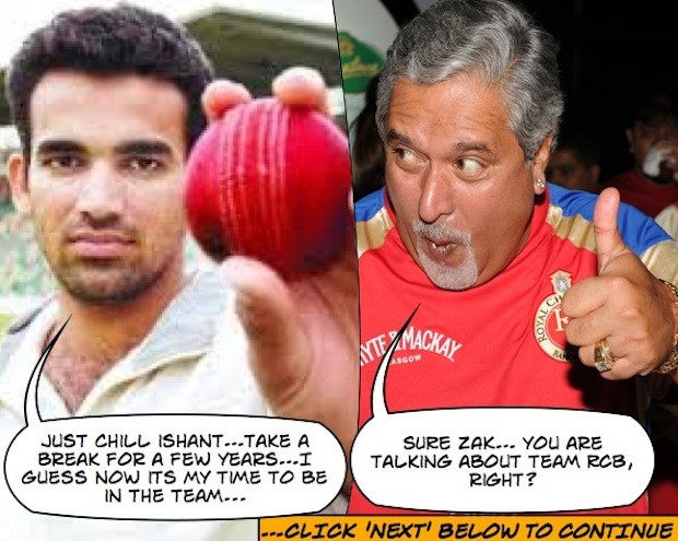 Zaheer Khan wants to be back in the team