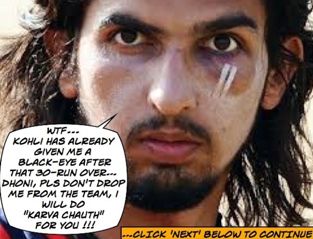 Ishant ready for Karva Chauth