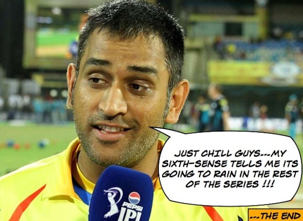 MS Dhoni says just chill