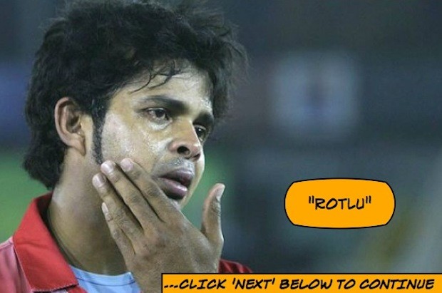 Sreesanth - Bookie CodeName - Rotlu