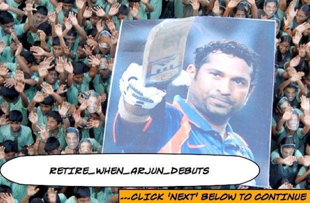 Sachin Tendulkar - Fake Facebook Password