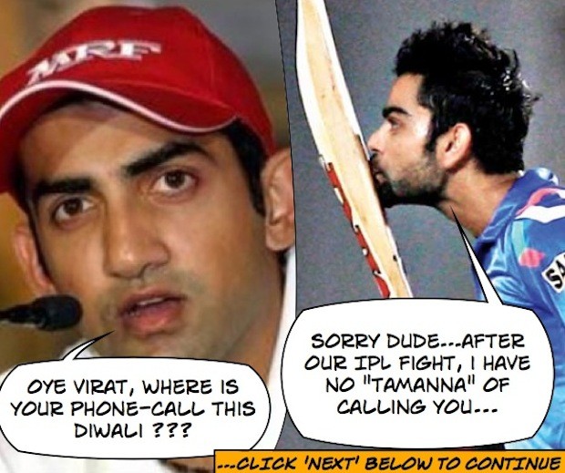 Gambhir - Virat Phone Call