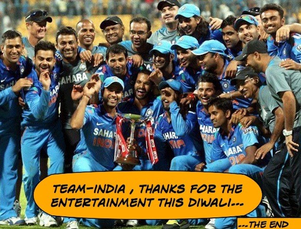 TEAM INDIA - Thanks for the Entertainment