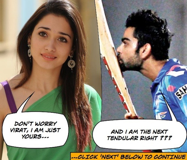 Tamanna is all for Virat