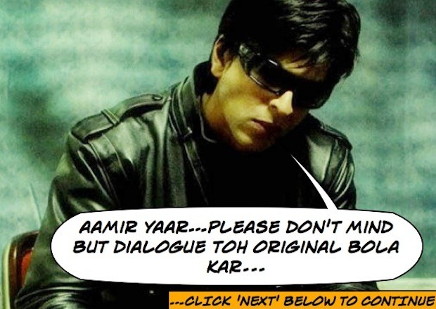 SRK gives advice to Aamir