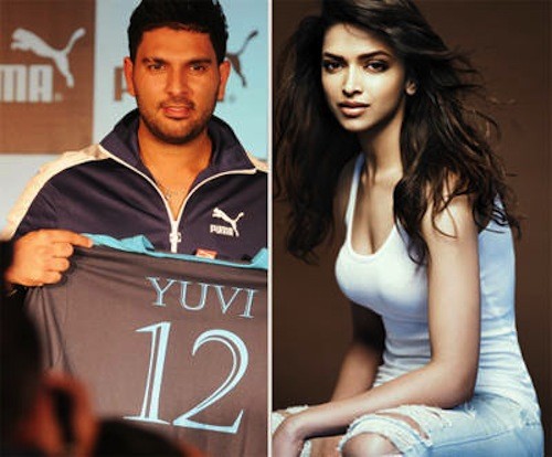 Yuvraj Singh - Deepika Padukone