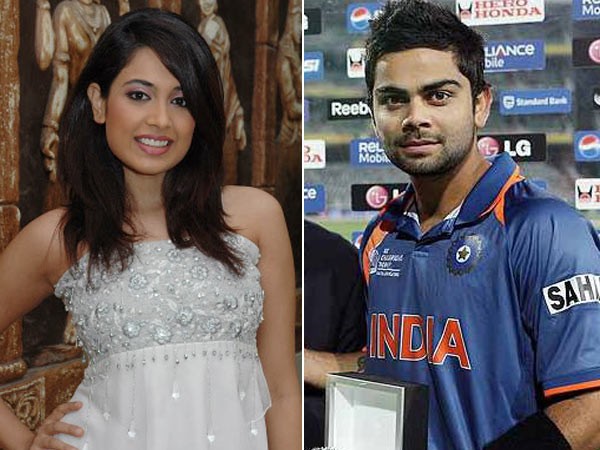 Virat and Actress Sarah Jane