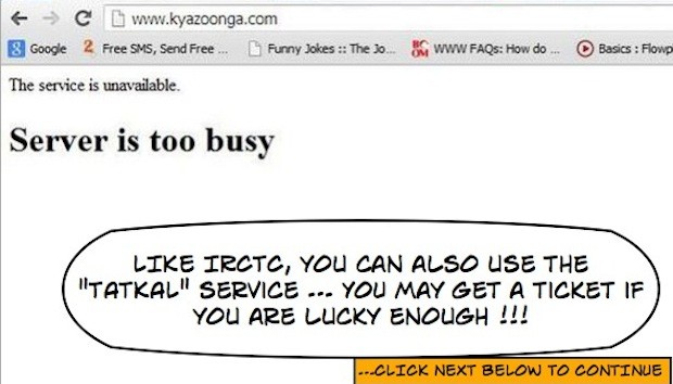 LOL Way 4 - "Tatkal" Service