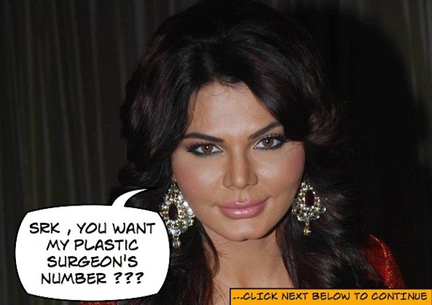 Rakhi Sawant offers help to SRK