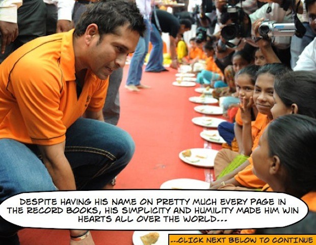 Sachin a man of simplicity