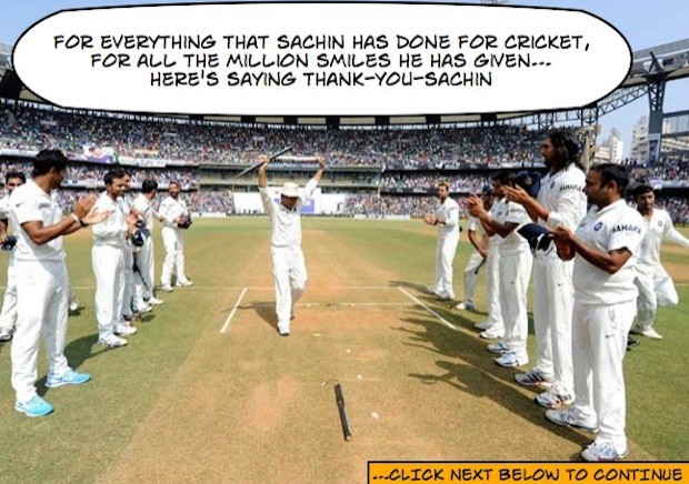 Thank You Sachin