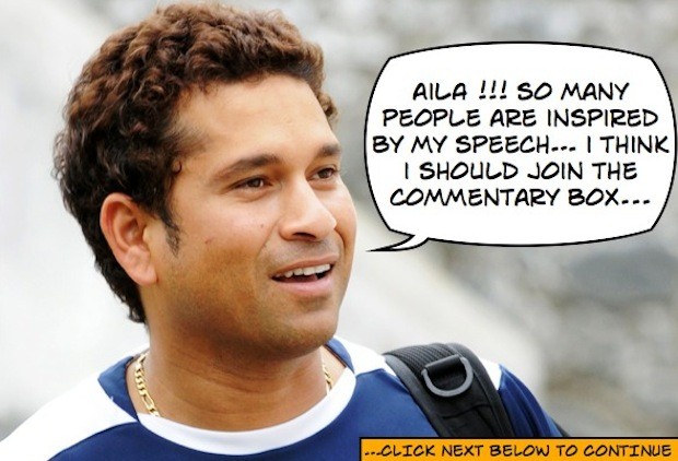 Sachin to join commentary box?