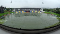 First T20 match abandoned due to rain