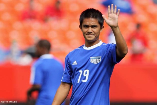 Sunil Chhetri becomes Indian football's all-time highest goalscorer