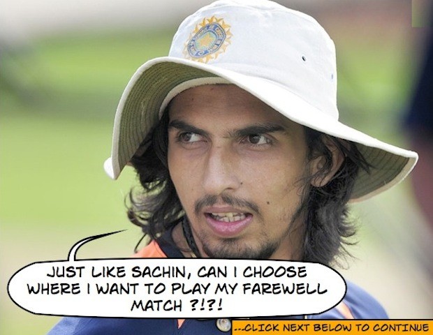 Farewell Venue for Ishant's Last Game?