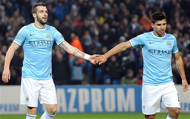 Aguero, Negredo and Manchester City