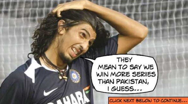 What Ishant thinks...