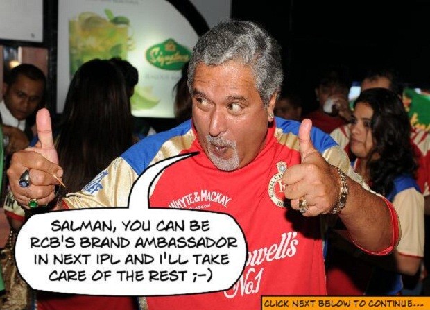 Salman - Brand Ambassador of RCB