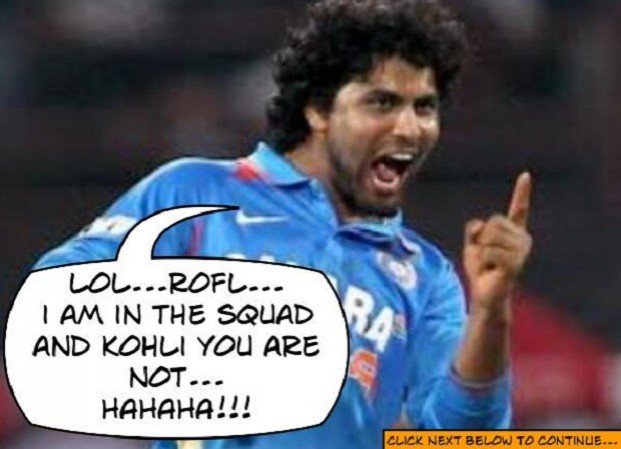 Sir Jadeja in the Squad