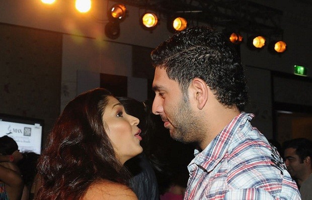 Yuvraj with a close friend