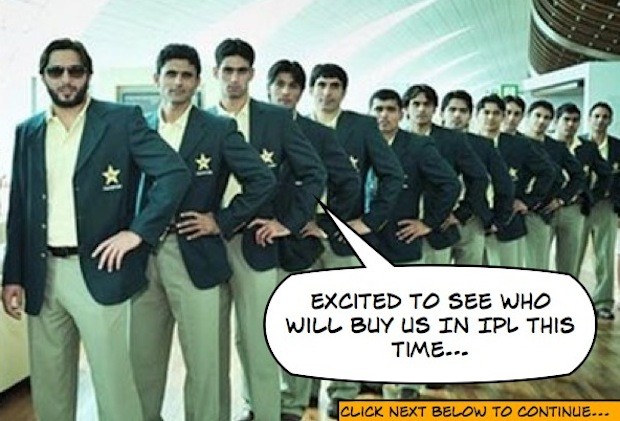 Pakistan Team very excited about IPL auctions