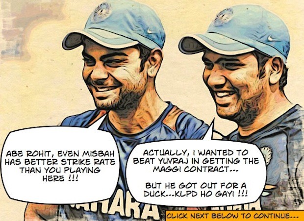 Rohit wants back the MAGGI contract