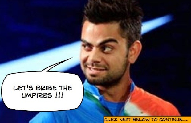 Kohli's plan is to ...