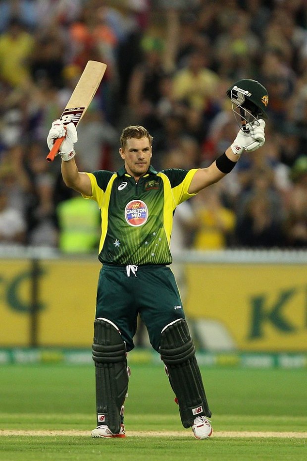 Aaron Finch Century drives Australia to a Comfortable victory.