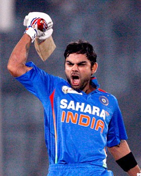 Kohli, Rahane star as India crush Bangladesh by 6 wickets.